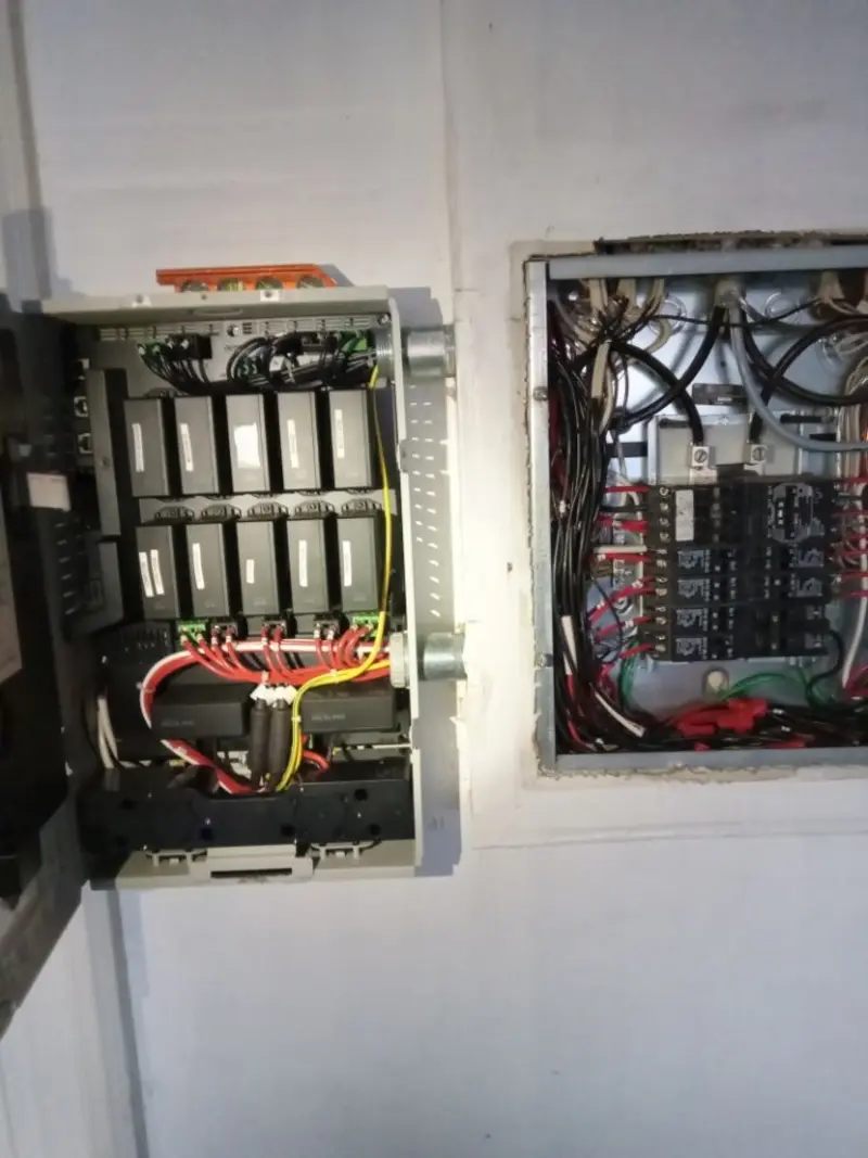 Electrical panel upgrade completed for Electrical Inspection in Hominy